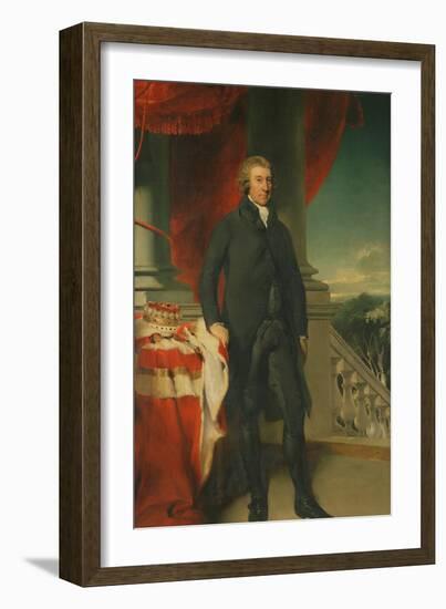 Portrait of Thomas, 1St Viscount Cremorne (Oil on Canvas)-Thomas Lawrence-Framed Giclee Print