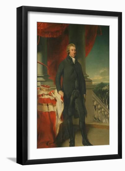 Portrait of Thomas, 1St Viscount Cremorne (Oil on Canvas)-Thomas Lawrence-Framed Giclee Print