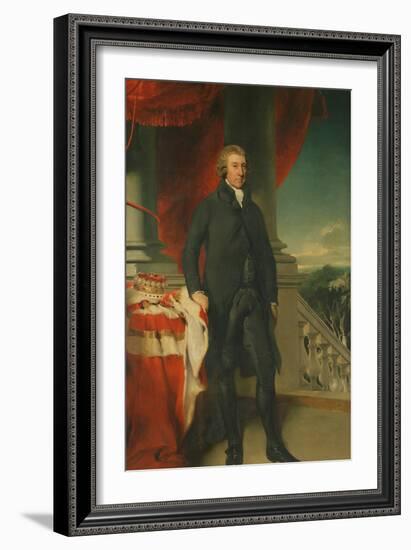 Portrait of Thomas, 1St Viscount Cremorne (Oil on Canvas)-Thomas Lawrence-Framed Giclee Print