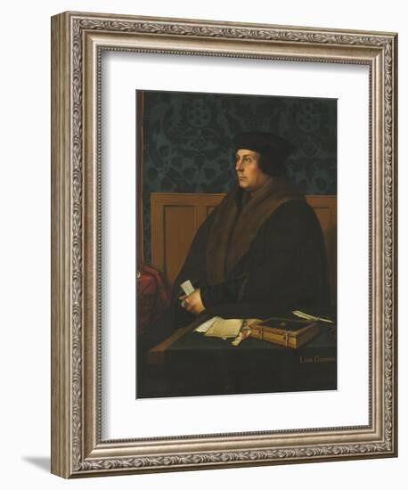 Portrait of Thomas Cromwell, 1st Earl of Essex-Hans Holbein the Younger-Framed Giclee Print