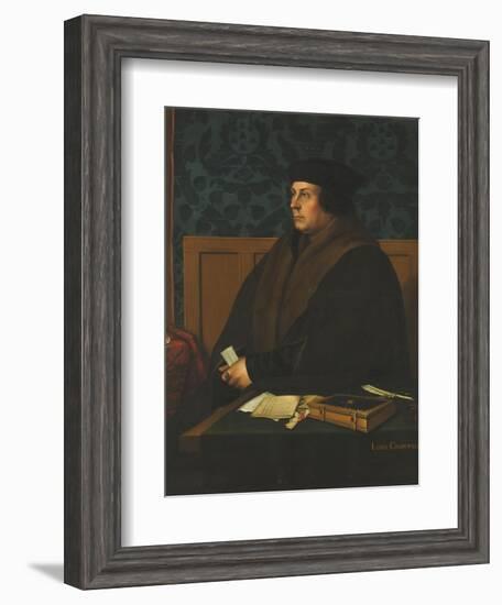 Portrait of Thomas Cromwell, 1st Earl of Essex-Hans Holbein the Younger-Framed Giclee Print