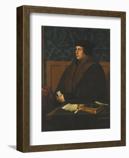 Portrait of Thomas Cromwell, 1st Earl of Essex-Hans Holbein the Younger-Framed Giclee Print