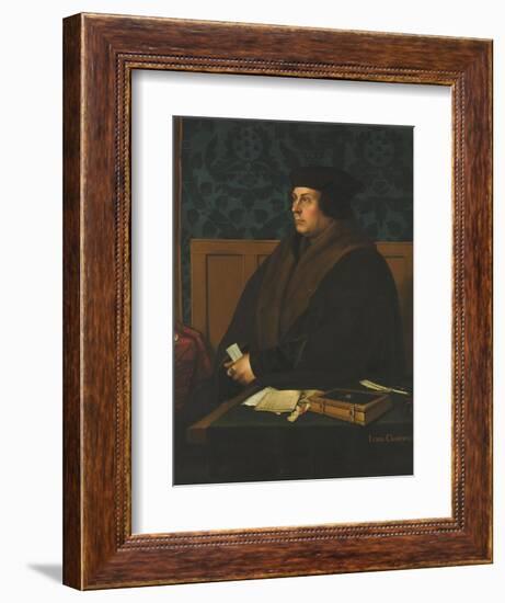 Portrait of Thomas Cromwell, 1st Earl of Essex-Hans Holbein the Younger-Framed Giclee Print