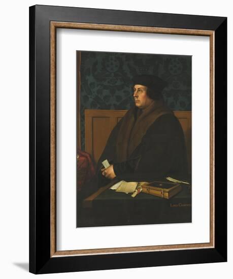 Portrait of Thomas Cromwell, 1st Earl of Essex-Hans Holbein the Younger-Framed Giclee Print