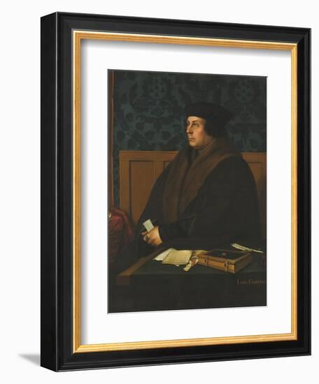 Portrait of Thomas Cromwell, 1st Earl of Essex-Hans Holbein the Younger-Framed Giclee Print