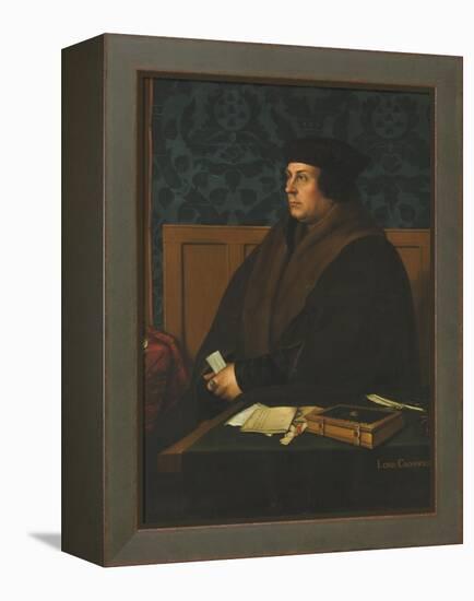 Portrait of Thomas Cromwell, 1st Earl of Essex-Hans Holbein the Younger-Framed Premier Image Canvas