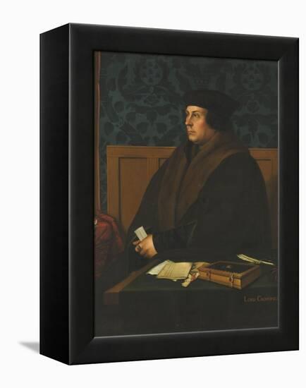Portrait of Thomas Cromwell, 1st Earl of Essex-Hans Holbein the Younger-Framed Premier Image Canvas