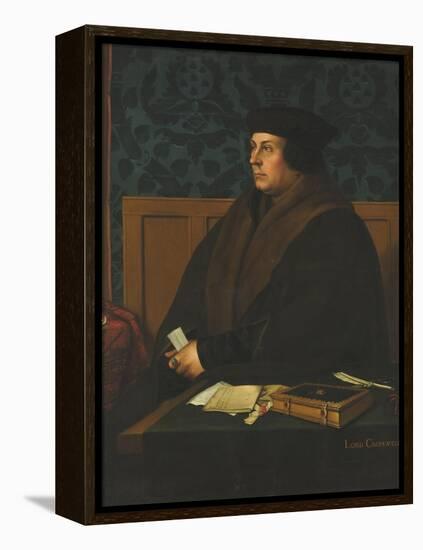 Portrait of Thomas Cromwell, 1st Earl of Essex-Hans Holbein the Younger-Framed Premier Image Canvas