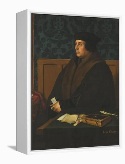 Portrait of Thomas Cromwell, 1st Earl of Essex-Hans Holbein the Younger-Framed Premier Image Canvas