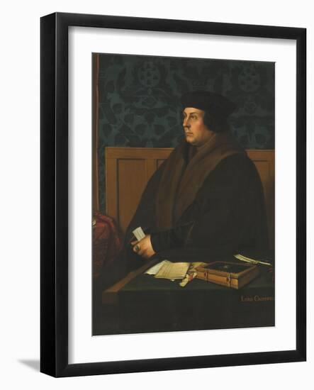 Portrait of Thomas Cromwell, 1st Earl of Essex-Hans Holbein the Younger-Framed Giclee Print