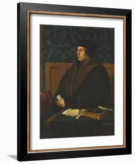 Portrait of Thomas Cromwell, 1st Earl of Essex-Hans Holbein the Younger-Framed Giclee Print