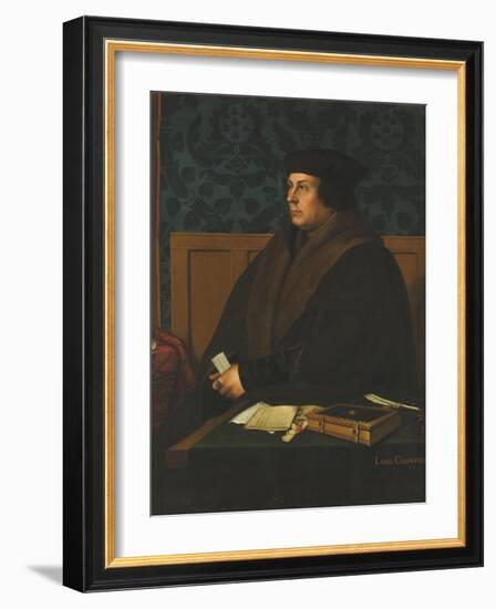 Portrait of Thomas Cromwell, 1st Earl of Essex-Hans Holbein the Younger-Framed Giclee Print