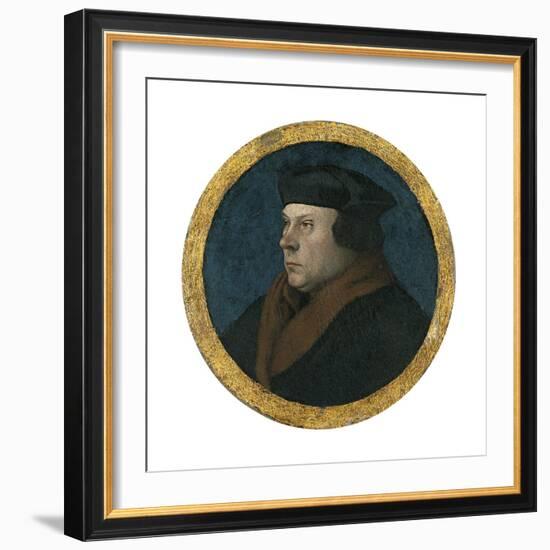 Portrait of Thomas Cromwell-Hans Holbein the Younger-Framed Giclee Print