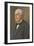 Portrait of Thomas Edison-null-Framed Art Print