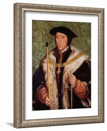 Portrait of Thomas Howard, 1539-Hans Holbein the Younger-Framed Giclee Print