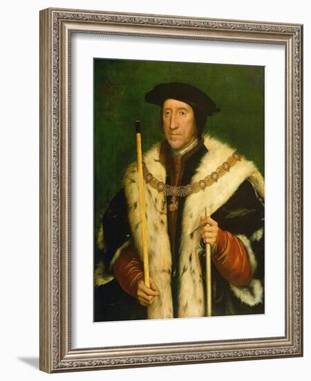 Portrait of Thomas Howard, 3rd Duke of Norfolk, C.1540-Hans Holbein the Younger-Framed Giclee Print