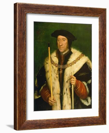 Portrait of Thomas Howard, 3rd Duke of Norfolk, C.1540-Hans Holbein the Younger-Framed Giclee Print