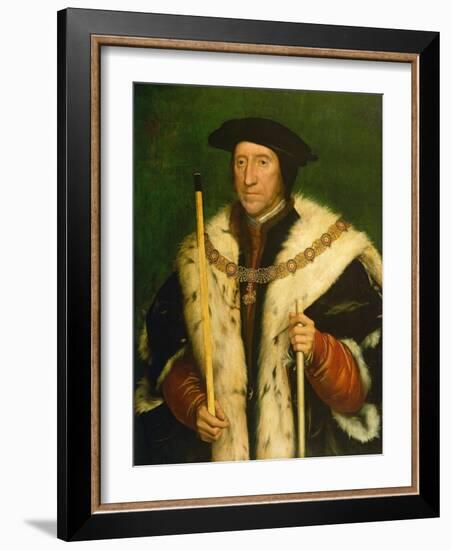 Portrait of Thomas Howard, 3rd Duke of Norfolk, C.1540-Hans Holbein the Younger-Framed Giclee Print