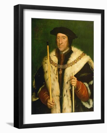 Portrait of Thomas Howard, 3rd Duke of Norfolk, C.1540-Hans Holbein the Younger-Framed Giclee Print