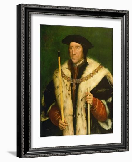 Portrait of Thomas Howard, 3rd Duke of Norfolk, C.1540-Hans Holbein the Younger-Framed Giclee Print