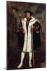 Portrait of Thomas Howard, Third Duke of Norfolk, Wearing the Order Collar of the Garter-Hans Holbein the Younger-Mounted Giclee Print