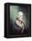 Portrait of Thomas Jefferson (1743 - 1826) by Peale Rembrandt (1778 - 1860).-Rembrandt Peale-Framed Premier Image Canvas