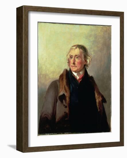 Portrait of Thomas Jefferson, 1856-Thomas Sully-Framed Giclee Print