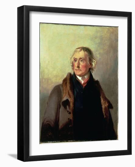 Portrait of Thomas Jefferson, 1856-Thomas Sully-Framed Giclee Print