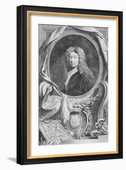 Portrait of Thomas Marquis of Wharton (1648-1715)-Godfrey Kneller-Framed Giclee Print