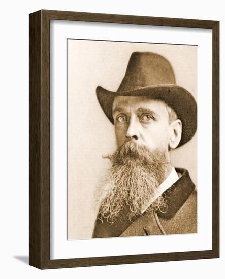 Portrait of Thomas Moran, C.1890-Napoleon Sarony-Framed Photographic Print
