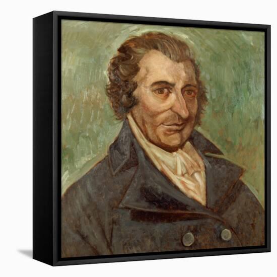 Portrait of Thomas Paine (1737-1809)-Arthur Easton-Framed Premier Image Canvas