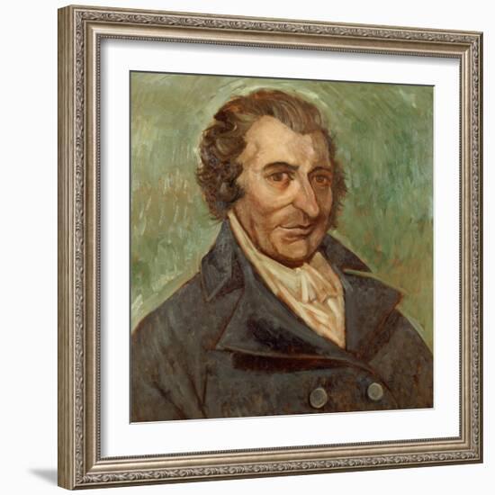 Portrait of Thomas Paine (1737-1809)-Arthur Easton-Framed Giclee Print