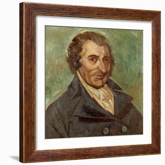 Portrait of Thomas Paine (1737-1809)-Arthur Easton-Framed Giclee Print