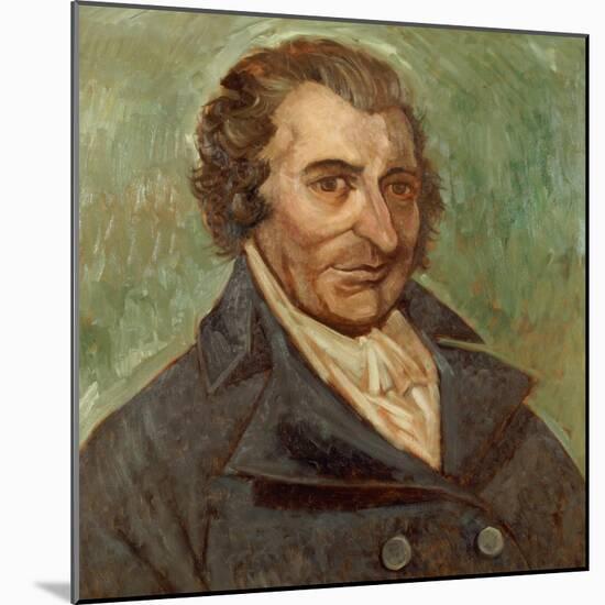 Portrait of Thomas Paine (1737-1809)-Arthur Easton-Mounted Giclee Print