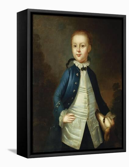 Portrait of Thomas Ritchie, c.1765-John Wollaston-Framed Premier Image Canvas