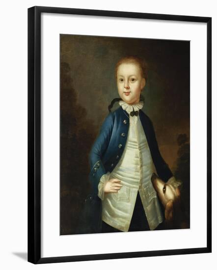 Portrait of Thomas Ritchie, c.1765-John Wollaston-Framed Giclee Print