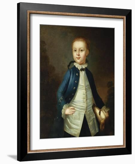 Portrait of Thomas Ritchie, c.1765-John Wollaston-Framed Giclee Print