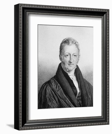 Portrait of Thomas Robert Malthus (1766-183)-John Linnell-Framed Giclee Print