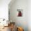 Portrait of Three Tibetan Buddhist Monks, Tashi Jong Monastery, Tibet, China-Simon Westcott-Mounted Photographic Print displayed on a wall