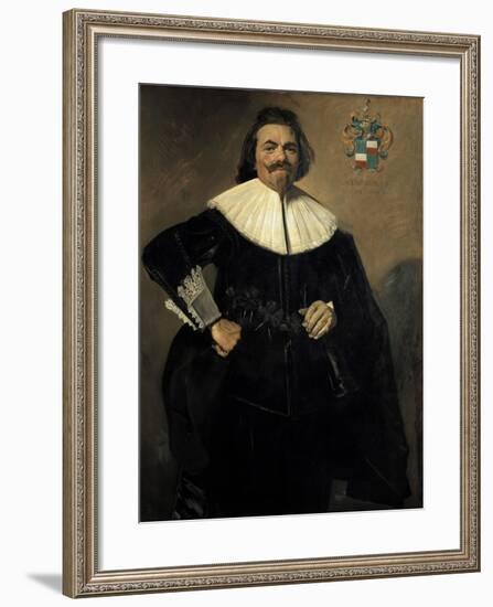 Portrait of Tieleman Roosterman, Dutch Merchant-null-Framed Giclee Print