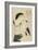 Portrait of Tomimoto Toyohina, 1795-1796-Kitagawa Utamaro-Framed Giclee Print