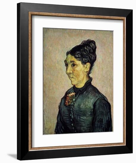 Portrait of Trabuc's Wife-Vincent van Gogh-Framed Art Print