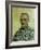 Portrait of Trabuc, the Head Warden at the Hospital Saint-Paul-Vincent van Gogh-Framed Giclee Print