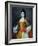 Portrait of Tsarevna Anna Petrovna, 1740s-null-Framed Giclee Print