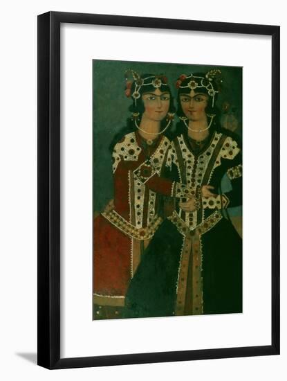 Portrait of Twins-null-Framed Giclee Print