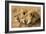 Portrait Of Two Adult Male African Lion Brothers. Linyanti, Botswana 2007-Karine Aigner-Framed Photographic Print