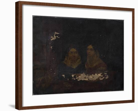 Portrait of Two Women-null-Framed Giclee Print