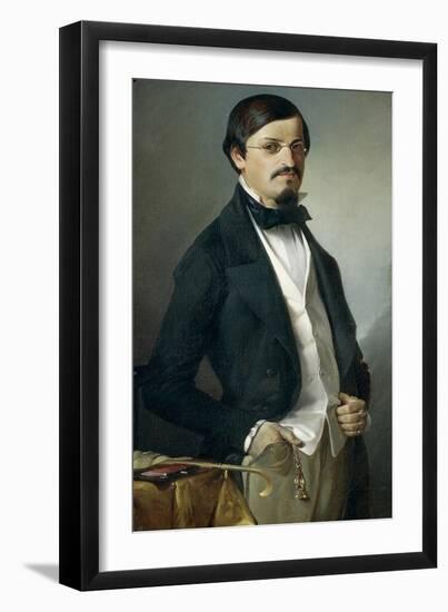 Portrait of Unknown, 1851-Felice Cerruti Beauduc-Framed Giclee Print