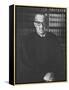 Portrait of US Supreme Court Justice Thurgood Marshall in His Chambers-Stan Wayman-Framed Premier Image Canvas