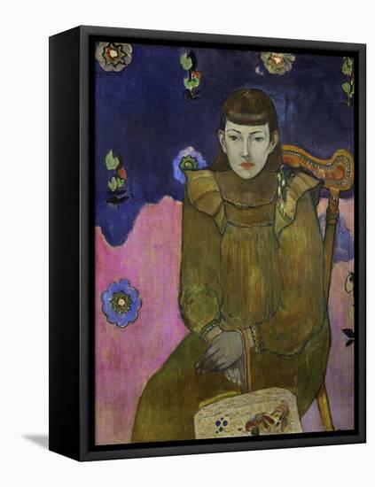 Portrait of Vaiite (Jeann) Goupil, 1896-Paul Gauguin-Framed Premier Image Canvas